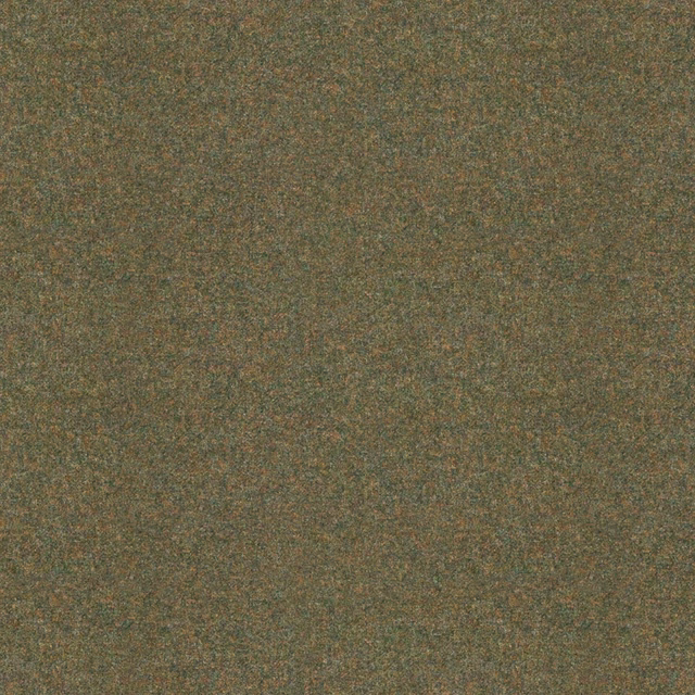Mottled fern-green textile with warm brown and taupe flecks