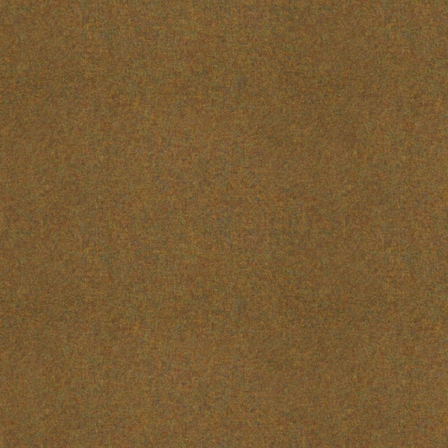 Mottled olive-brown woven fabric with fine rust and ochre flecks