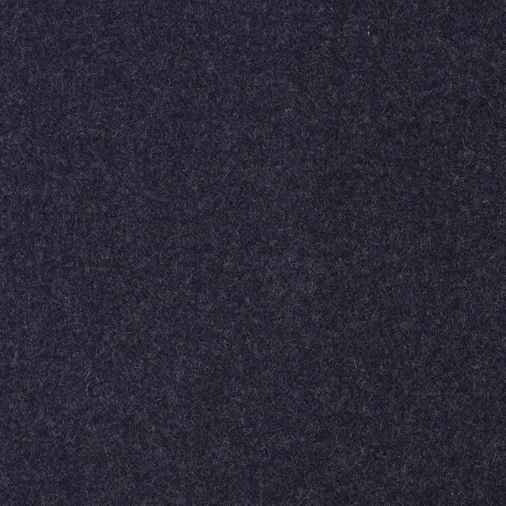 Dark grape-purple fabric with a dense, softly mottled, fuzzy surface