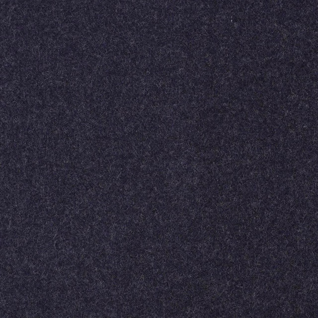 Dark grape-purple fabric with a dense, softly mottled, fuzzy surface