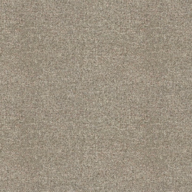 Warm taupe-beige hessian weave with fine cream, grey and brown flecks