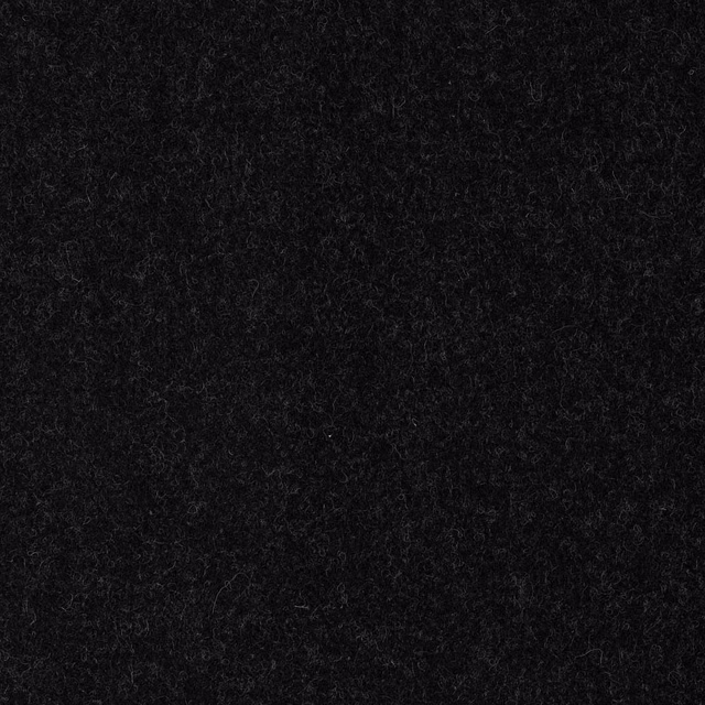 Near-black fuzzy textile with subtle charcoal fibres and a softly mottled surface