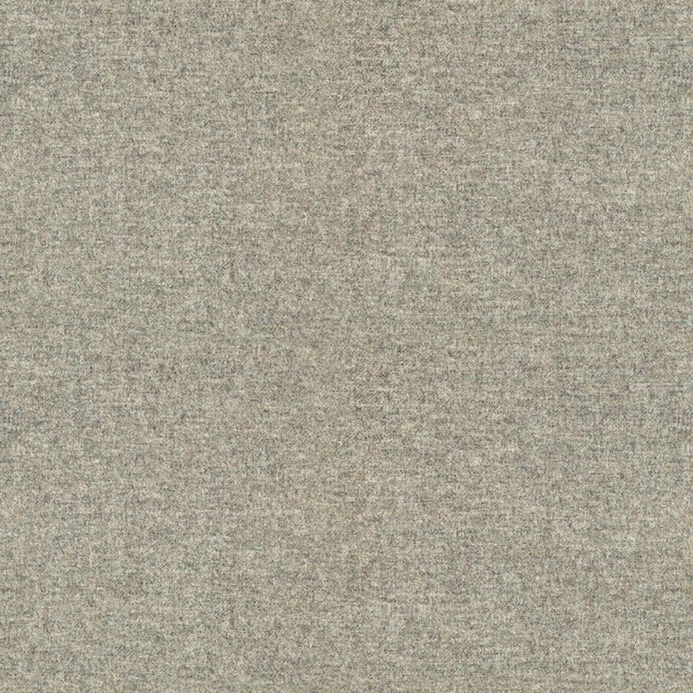 Warm mushroom taupe fabric with fine grey-beige flecks and a softly woven texture
