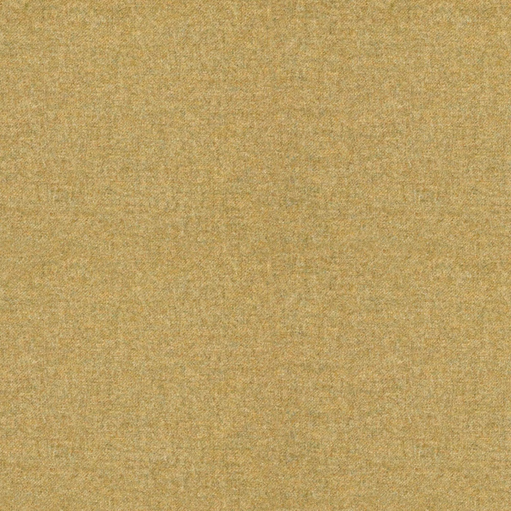 Muted olive-gold plain weave with fine flecked texture and softly varied tone