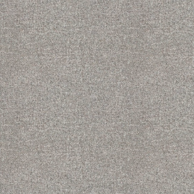 Mottled platinum-grey woven fabric with fine taupe and silvery thread variation
