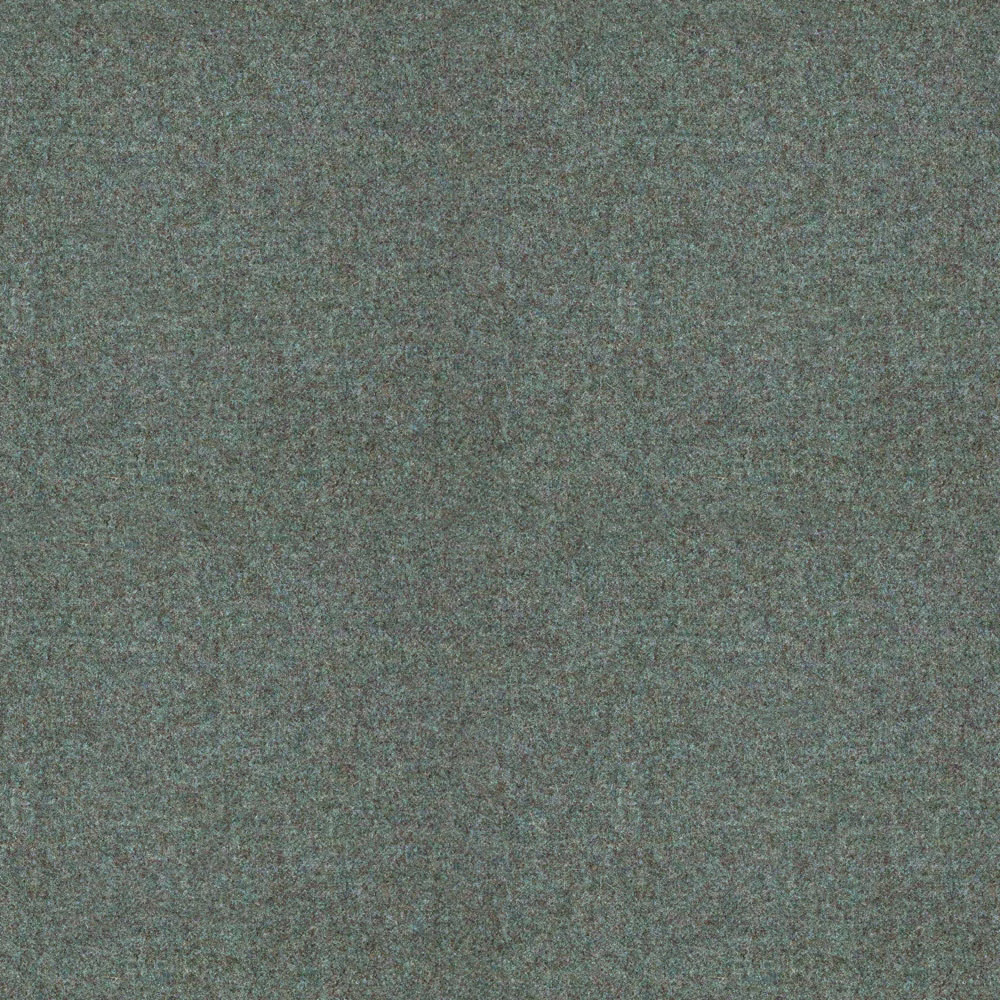 Close-up of muted sea grass green fabric with fine mottled woven texture