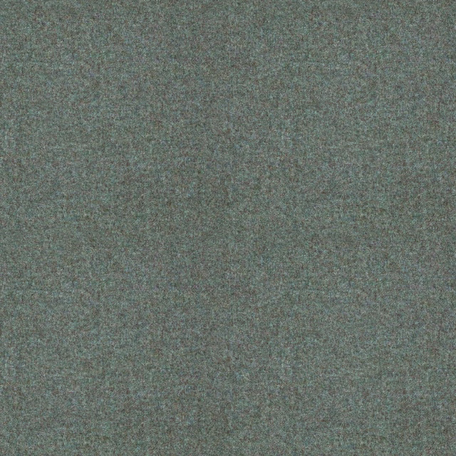Close-up of muted sea grass green fabric with fine mottled woven texture
