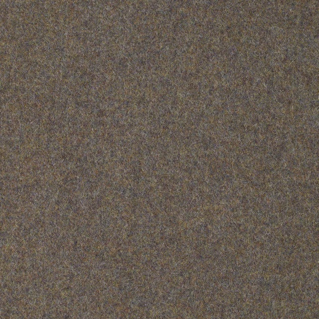 Mottled taupe-brown woven fabric with fine violet flecks and a nubby surface