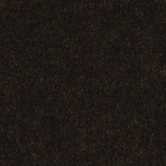 Dense near-black forest green textile with subtle brown flecks and soft texture