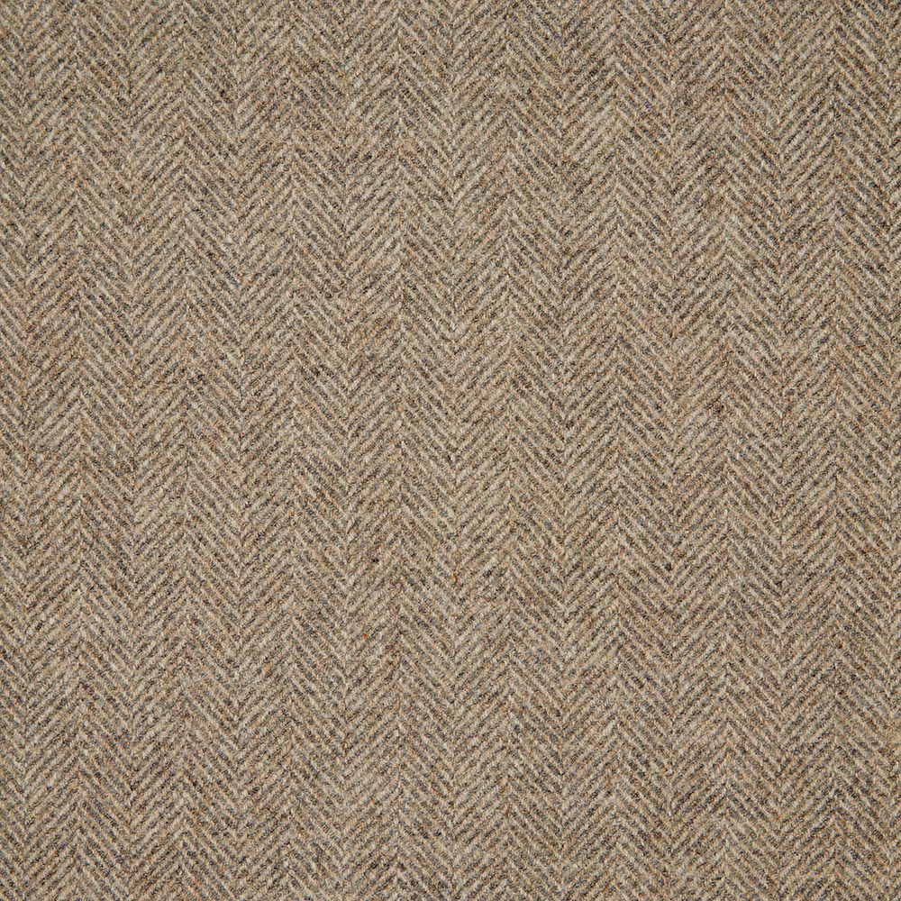 Warm bone-beige fabric with a fine, tightly woven herringbone texture
