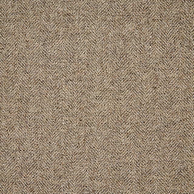 Warm bone-beige fabric with a fine, tightly woven herringbone texture