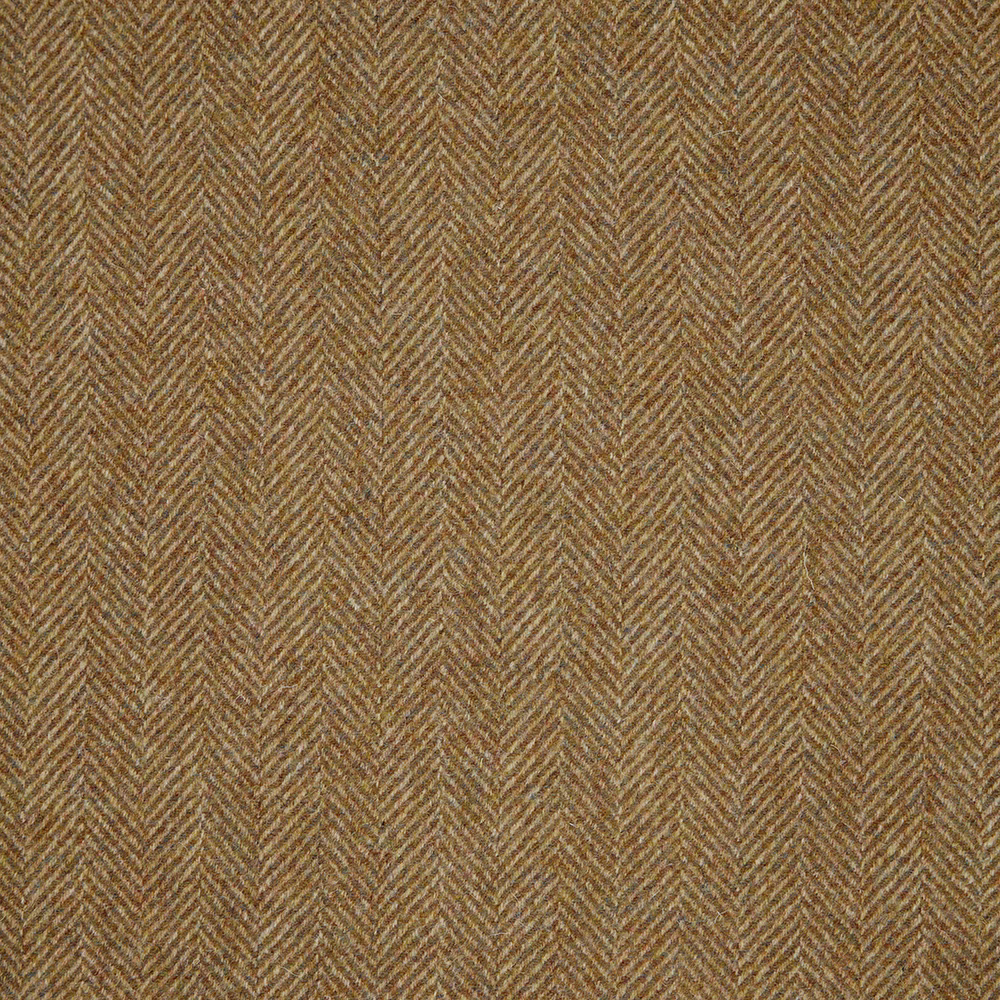 Warm bracken-brown woven ground with narrow vertical herringbone columns
