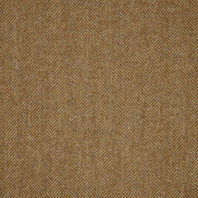 Warm bracken-brown woven ground with narrow vertical herringbone columns
