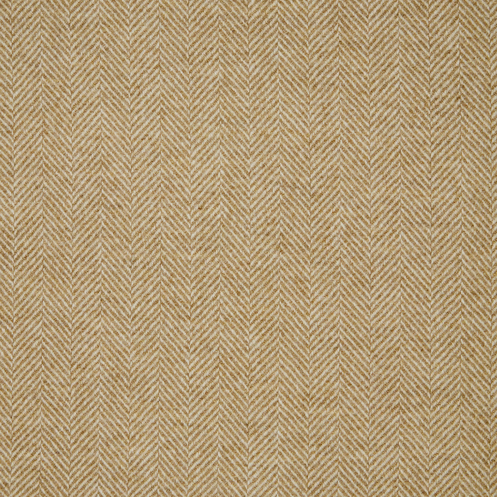 Warm natural beige swatch with fine vertical herringbone lines and closely woven texture