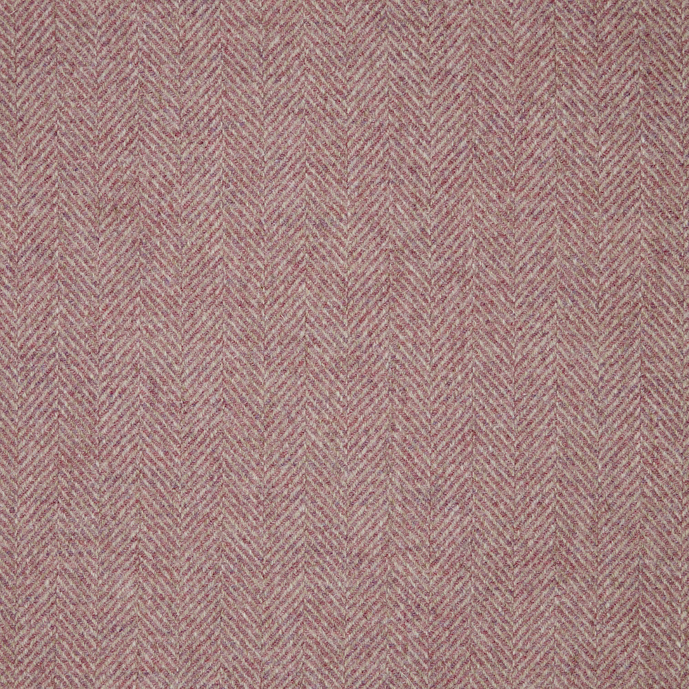 Dusty rose-pink close weave with fine vertical herringbone chevrons