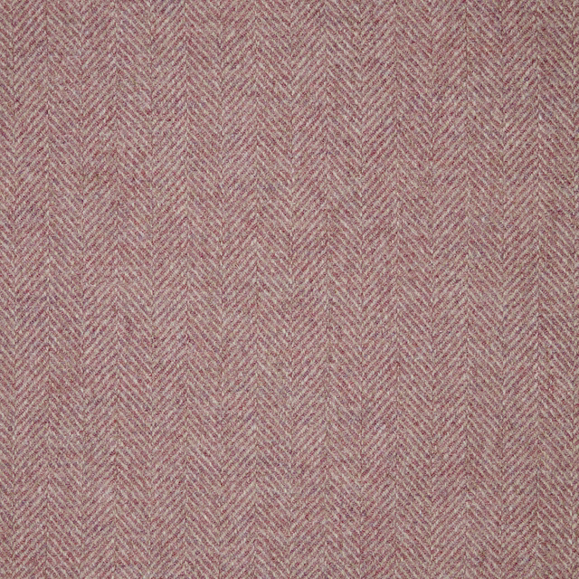 Dusty rose-pink close weave with fine vertical herringbone chevrons