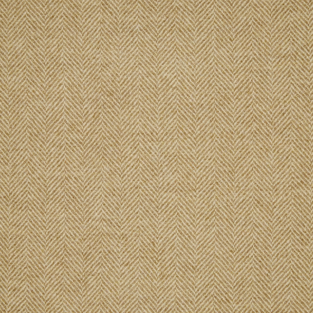 Warm straw-beige textile with a fine vertical herringbone weave