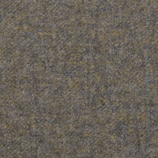 Mottled warm taupe-grey woven textile with fine brown and charcoal flecks