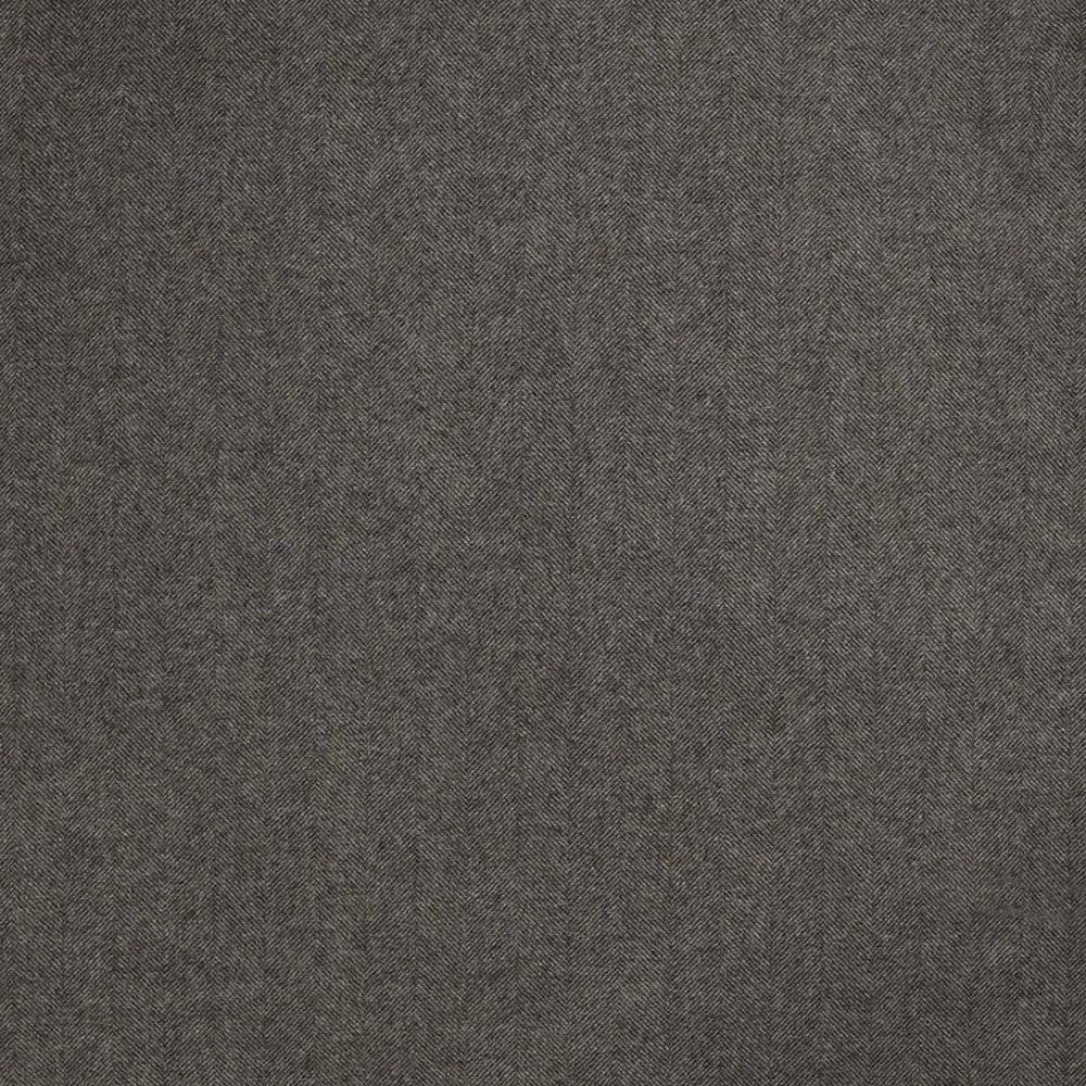 Deep natural taupe fabric with fine diagonal weave and subtly mottled brown texture
