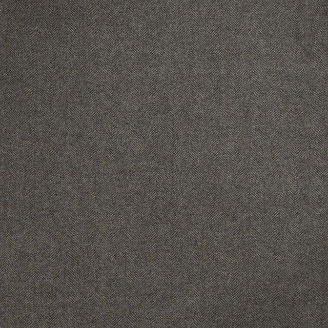 Deep natural taupe fabric with fine diagonal weave and subtly mottled brown texture