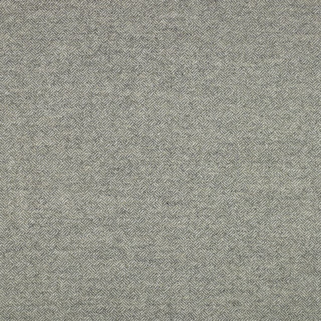 Pewter-grey textile with a fine, tightly repeated parquet weave