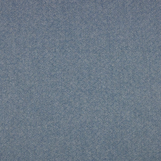 Muted blue-turquoise fabric with a fine, densely repeated parquet weave