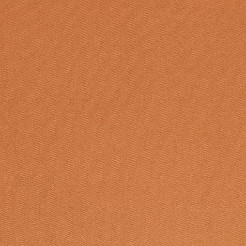 Warm russet terracotta satin with a subtle, even woven texture