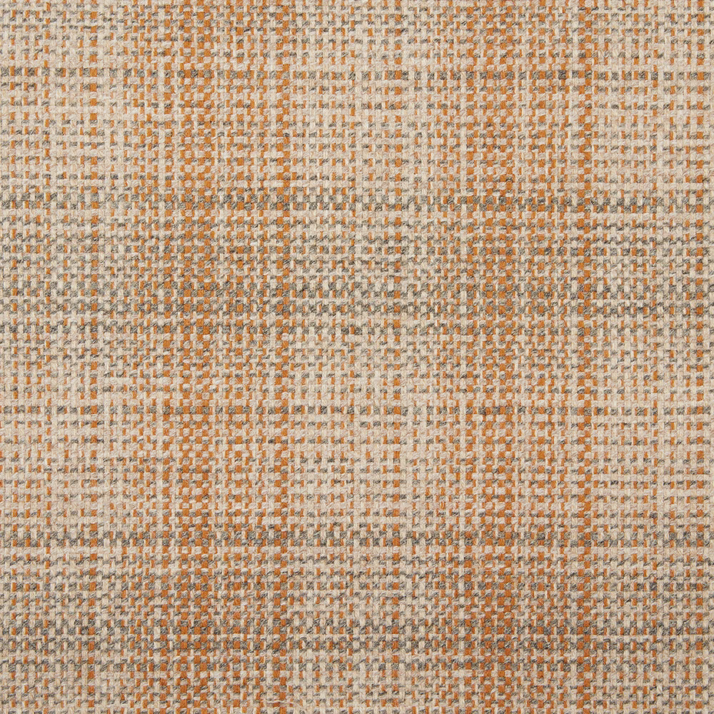 Warm gold and ivory woven swatch with irregular vertical lines and tight grid texture
