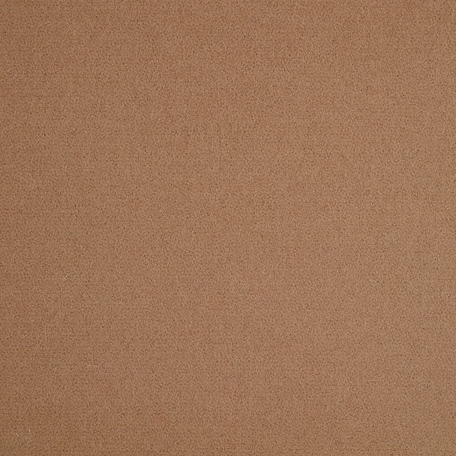 Warm camel-brown fabric with a fine, softly mottled woven surface