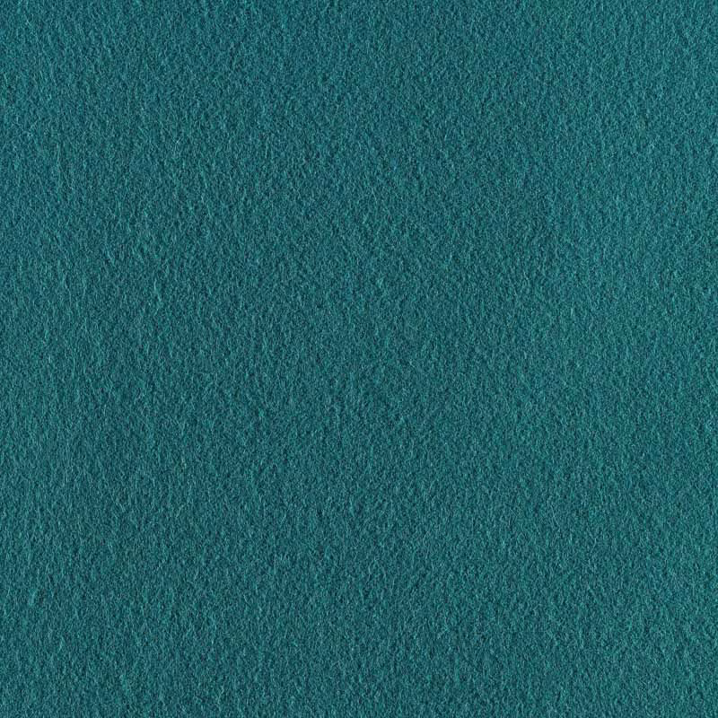 Deep blue-teal Spectrum - Harley fabric with softly napped, mottled texture