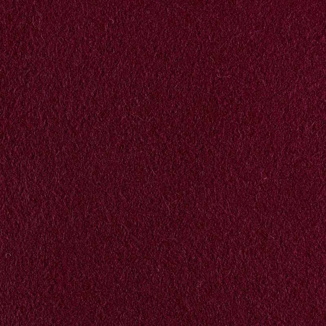 Deep burgundy fabric with a softly napped, subtly mottled surface