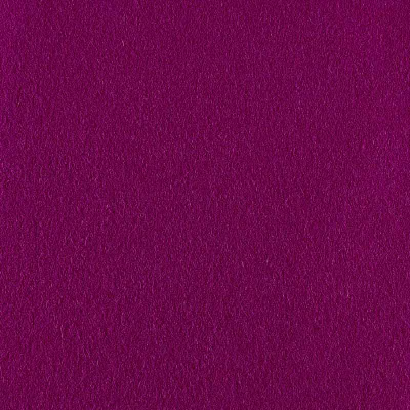 Close-up of saturated magenta-purple fabric with a fine, softly brushed surface