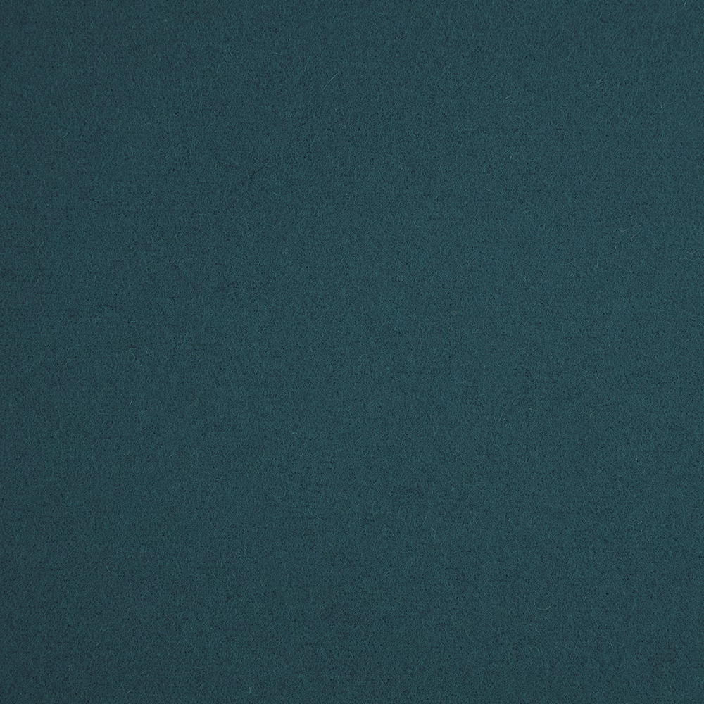 Deep blue-teal fabric swatch with a fine, softly mottled texture
