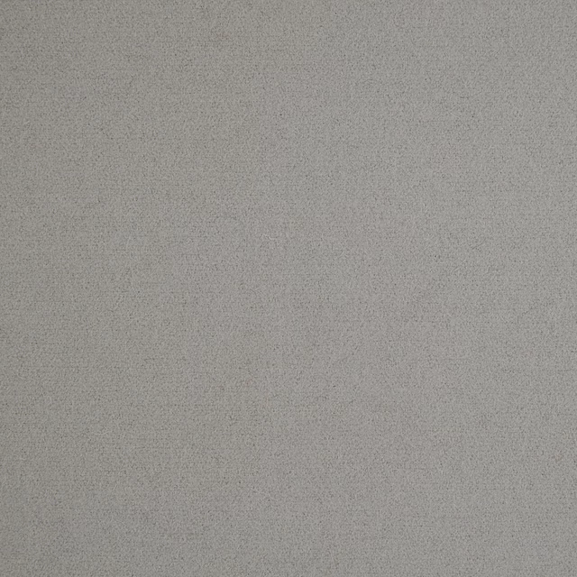 Cool silver-grey fabric with a fine, softly flecked woven texture