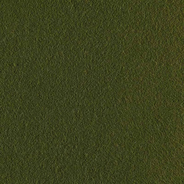 Close-up of deep olive-green fabric with a fine softly textured surface