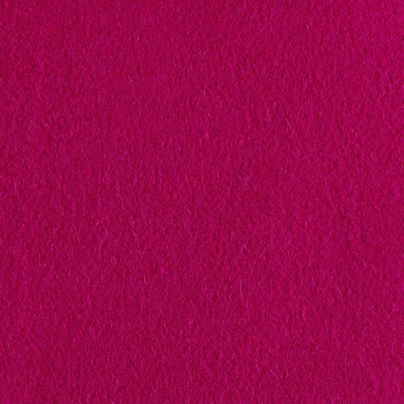 Vivid raspberry-magenta fabric with fine directional texture and soft tonal variation