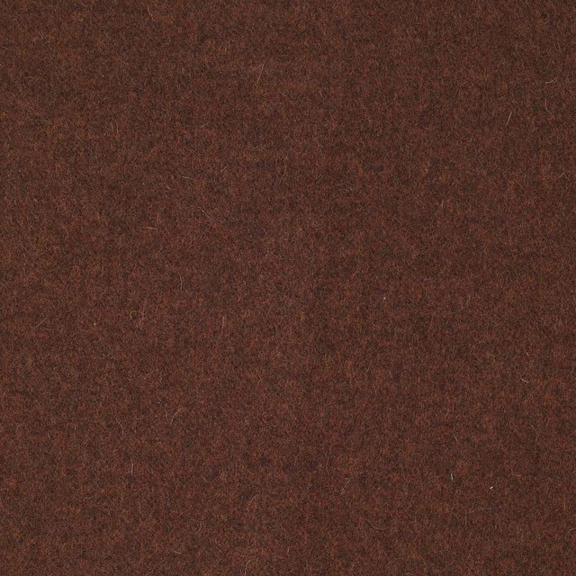 Deep russet terracotta textile with a softly mottled, fibrous brown surface
