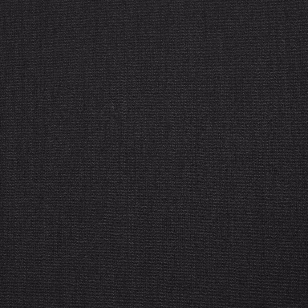 Near-black woven textile with fine vertical striations and a softly mottled surface