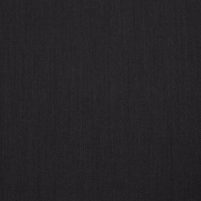 Near-black woven textile with fine vertical striations and a softly mottled surface