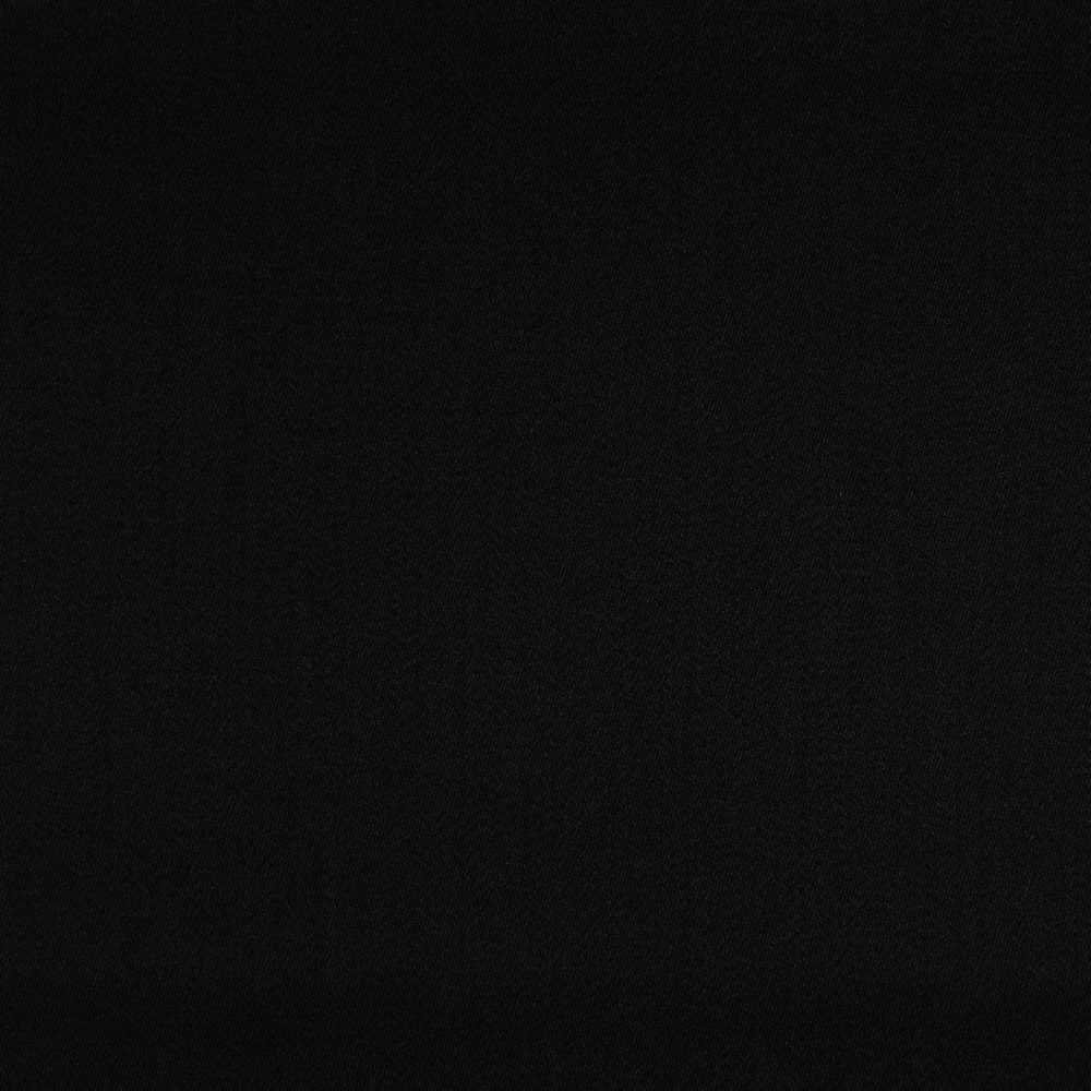Near-black woven upholstery fabric with subtle tonal texture and matte surface