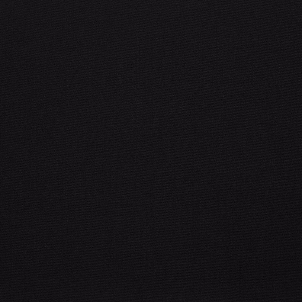 Near-black textile swatch with a barely visible fine, grainy weave