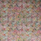 Pastel multicolour textured fabric with pink, mint, yellow and grey flecks