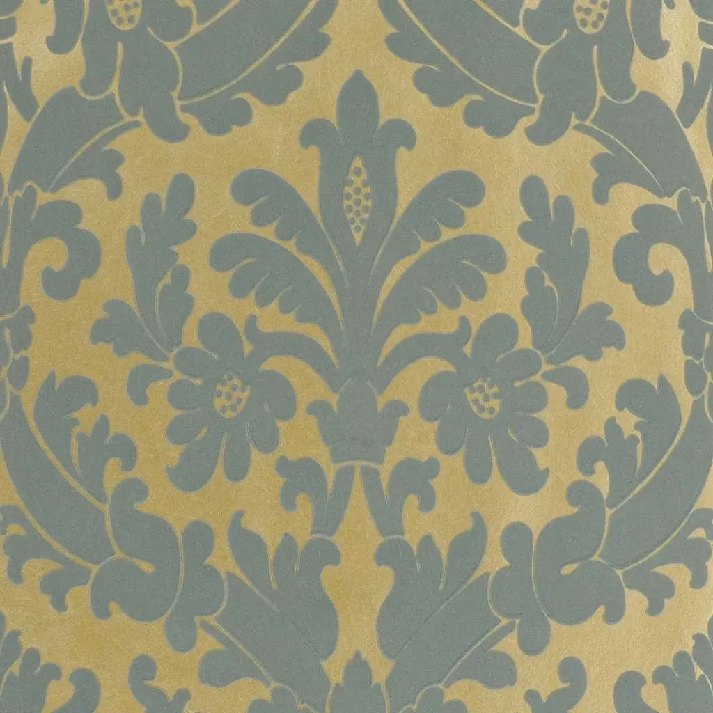 Trefoil Wedgwood fabric