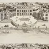 Buckingham House Graphite fabric
