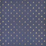 Queen Marys Book Sapphire fabric