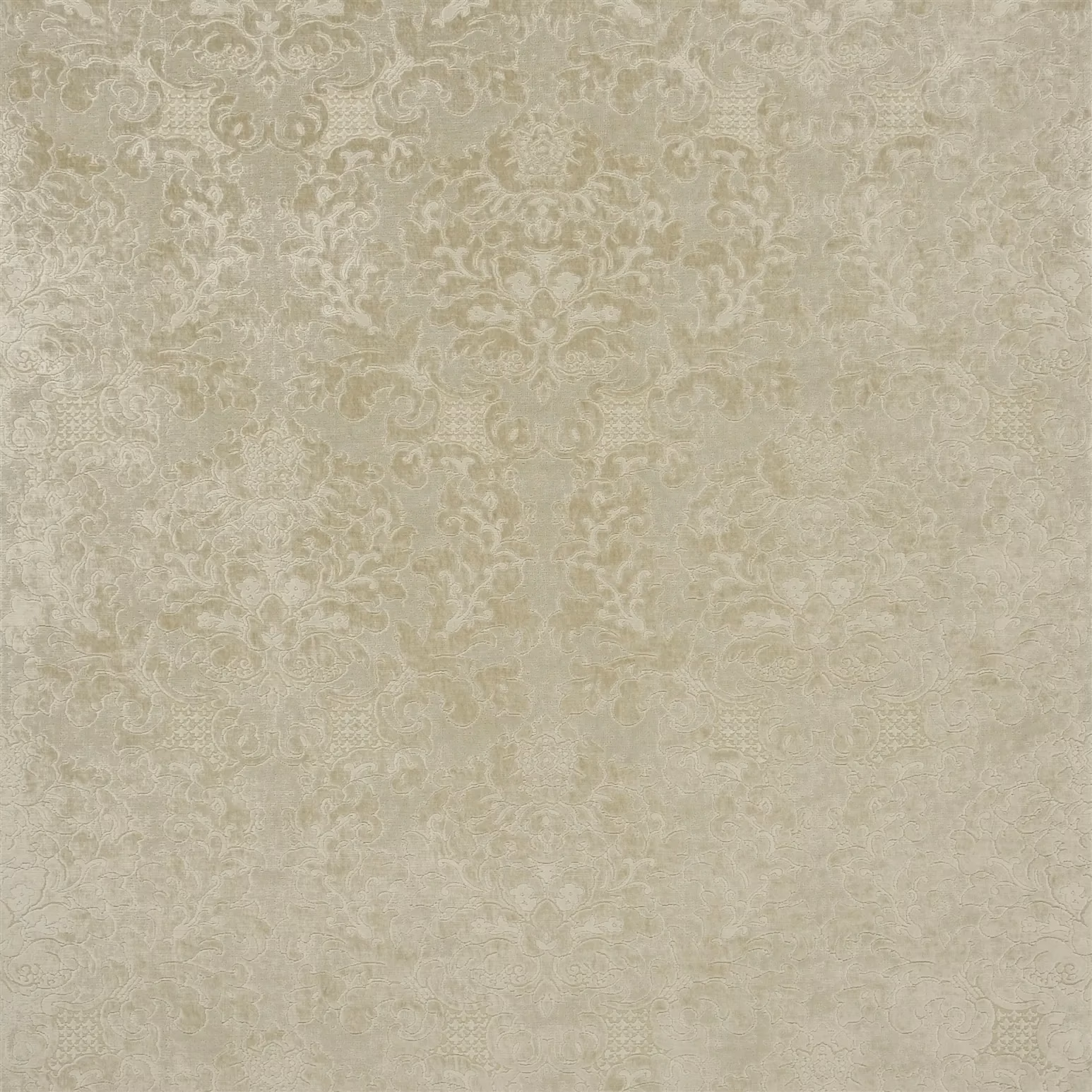 Palace Damask Ivory fabric