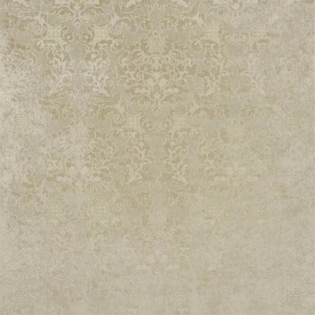 Palace Damask Ivory fabric