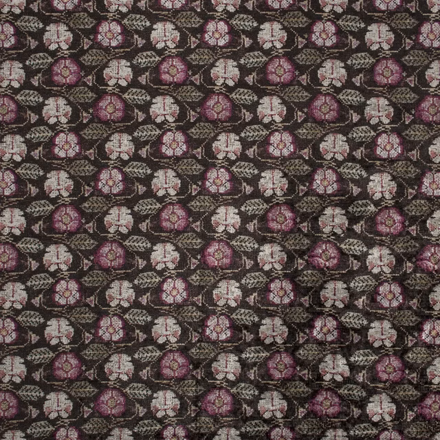 Tapestry Velvet Amethyst fabric