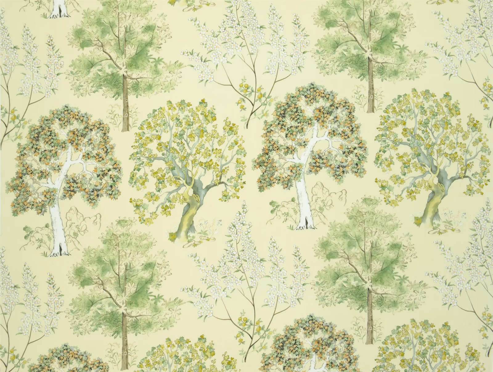 Arboretum Parchment fabric