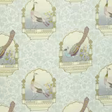 Peacock Flower Heather fabric